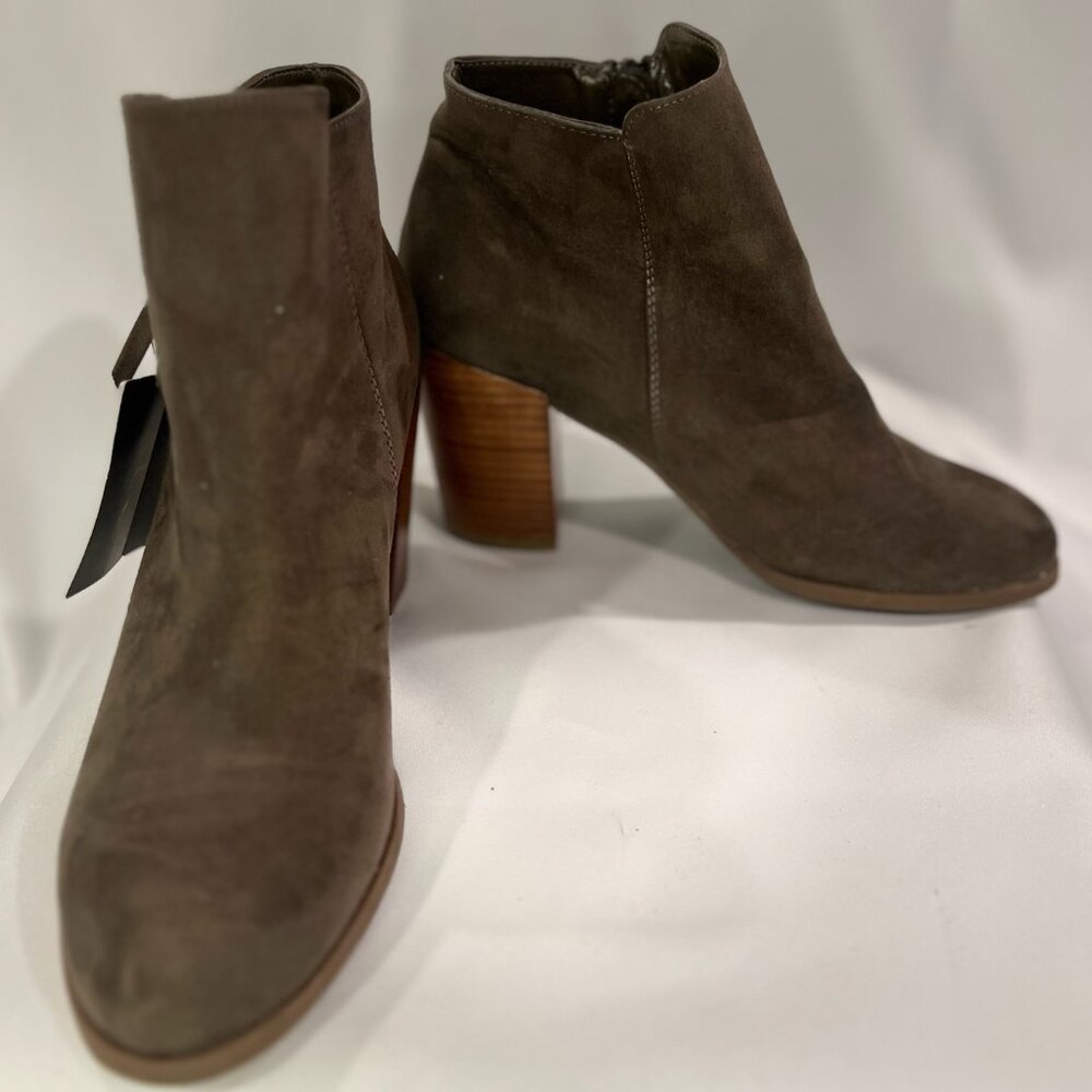 Suede Ankle Boot